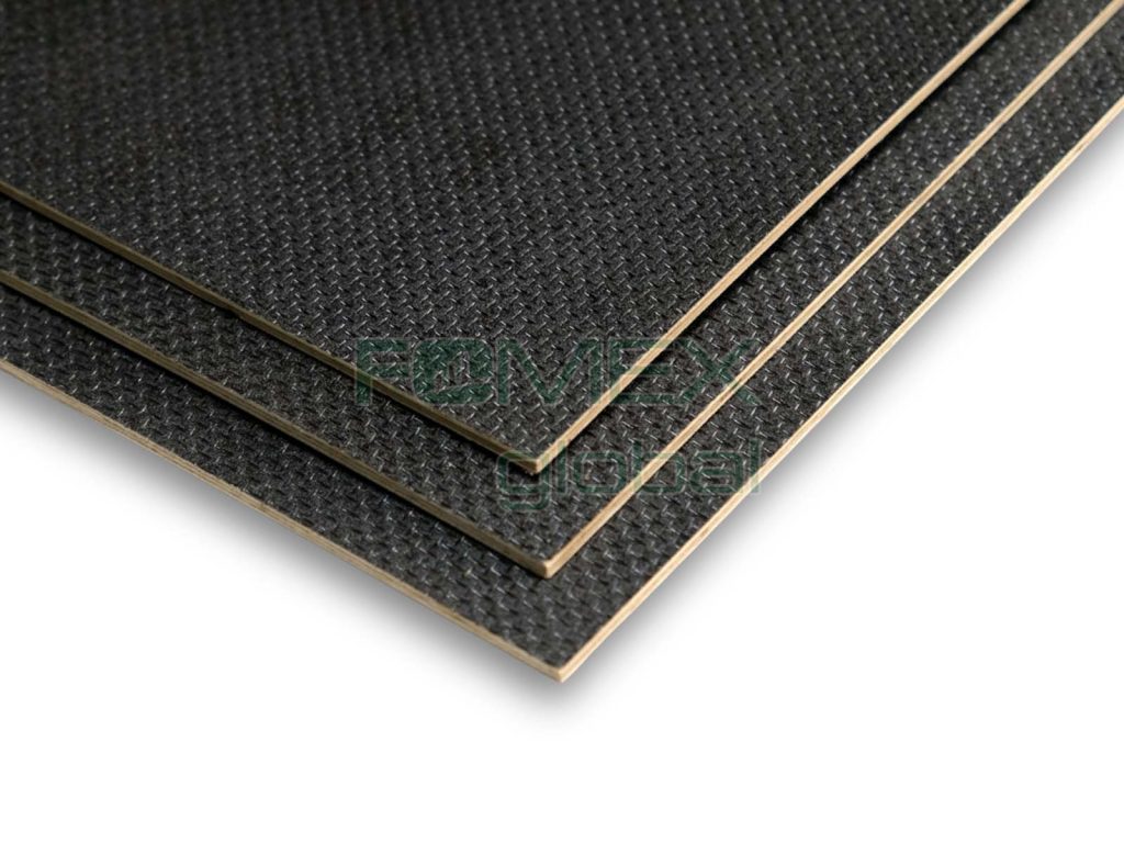 Anti-slip Rice Pattern Film Faced Plywood — Fomex Global engineered wood panel
